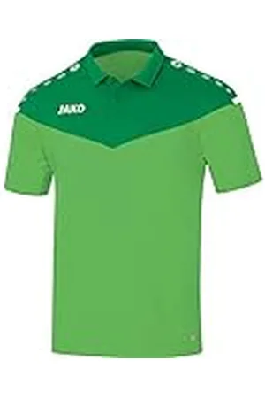 Jako Champ 2.0 Polo, Mujer, Verde Suave/Verde Deportivo, 34