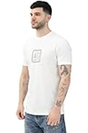 Armani Exchange Spray Paint AX Logo tee Camiseta, , XX-Large Hombres