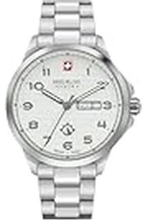 Swiss Military Hanowa Reloj Analógico para Hombres de Cuarzo con Correa en Acero Inoxidable 06-5337.04.007.06