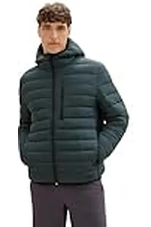 TOM TAILOR 1041340 Chaqueta, 10362-Dark Gable Green, L para Hombre