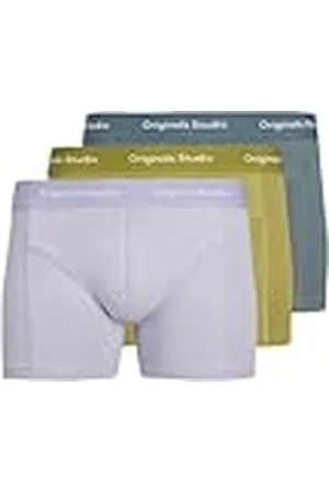 JACK & JONES Jacvesterbro Solid Trunks 3 Pack Noos, , M (Pack de 3) Hombres