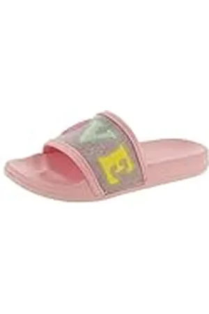 De Fonseca Bambina A Fascia PVC con Scritta Love, Suola In Eva, Ciabatte Da Mare, Mule, , 32 EU