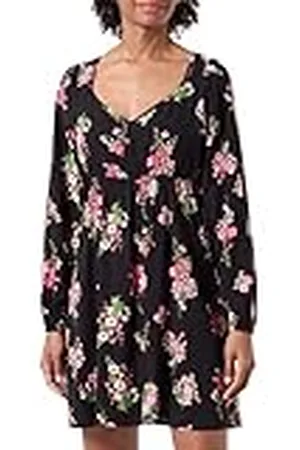 VERO MODA Vmeasy Joy L/S-Vestido Corto Wvn Ga, , XS para Mujer