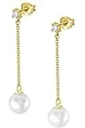 Lotus Pendientes modelo LP1932-4/1 de la colección Pearls en plata para señora