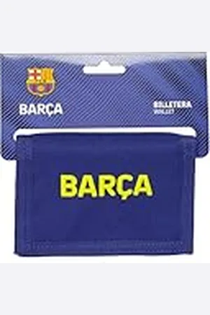 Safta F.C. BARCELONA 1ª EQUIPACIÓN 25/26 - Cartera Billetera con Cabecera, Cartera Billetera, Monedero, Cómoda y Versátil, Calidad y Resistencia, 12.5x9.5 cm