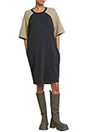 G-Star Para Mujer Vestido Camiseta Saddle Sleeve Loose, , M