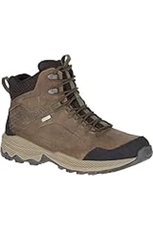 Merrell Forestbound Mid WP, Bota de Senderismo Hombre, Marrón (Cloudy), 41.5 EU