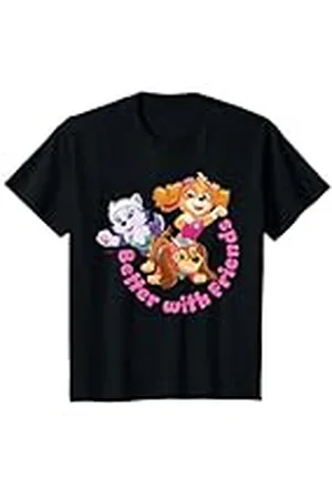 Paw Patrol Niños - Skye Liberty Everest Better with friends Camiseta