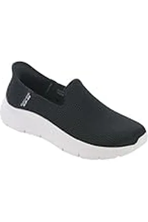 Skechers Go Walk Flex-Relish, Sneakers Mujer, Black, 39.5 EU