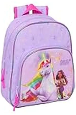Safta UNICORN ACADEMY - Mochila Infantil, Ideal para Niños de Diferentes Edades, Cómoda y Versátil, Calidad y Resistencia, 28x10x34 cm