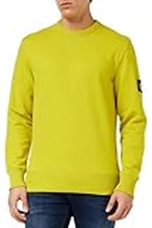 Calvin Klein Jeans Badge Crew Neck J30J323426 Sudaderas, , M para Hombre