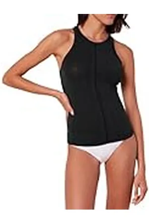Triumph Mujer Beauty Layers Top SSL 02 X, Pajama Top, Black, XS
