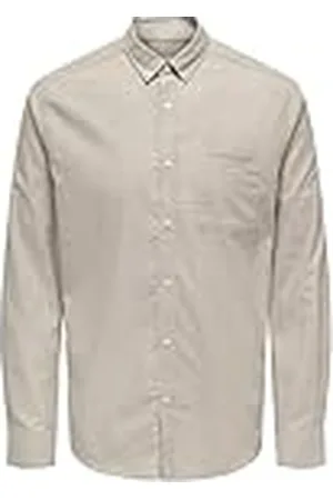Only & Sons Shirt Onsalvaro Slim LS Oxford-Camiseta Noos Frml, , XS Hombres