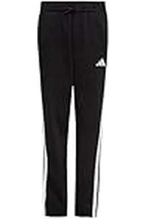 adidas Unisex niños Essentials 3 Stripes Pants, Black/White, 15-16 Years