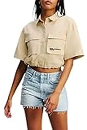 Karl Lagerfeld Utility Blouse, , XS Mujeres