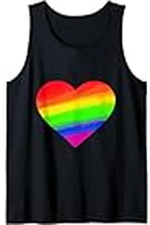 Generic Corazón arcoíris: amor, esperanza y aceptación Camiseta sin Mangas
