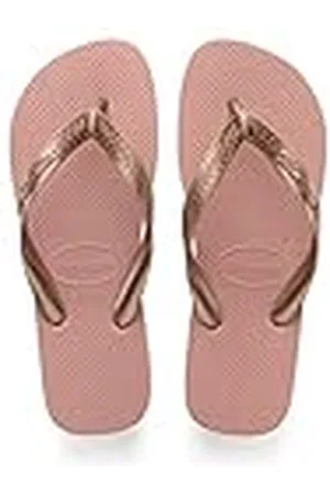 Havaianas Top Tiras, Chanclas Cómodas, Duraderas y Ligeras, con Suela Antideslizante, Mujer