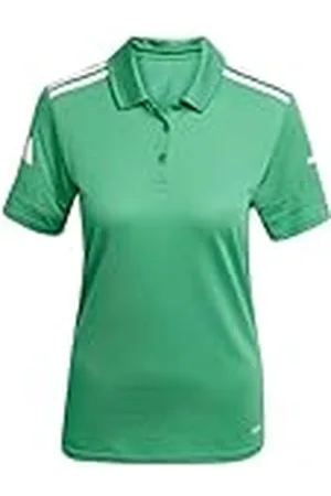 adidas Polo de algodón SQUADRA25 para Mujer, Talla XL