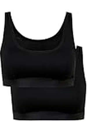 Calida Benefit Women Sujetador Deportivo, Opaco, , 40-42 (Pack de 2) Mujeres
