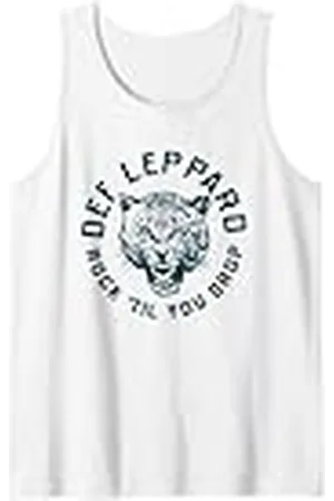 Def Leppard Tour Rock oficial de exclusivo de Amazon 2025 Camiseta sin Mangas