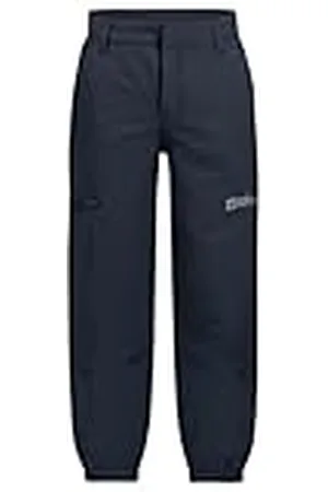Jack Wolfskin Turbulence Pants K Pantalones para Senderismo, , 164 cm Unisex niños