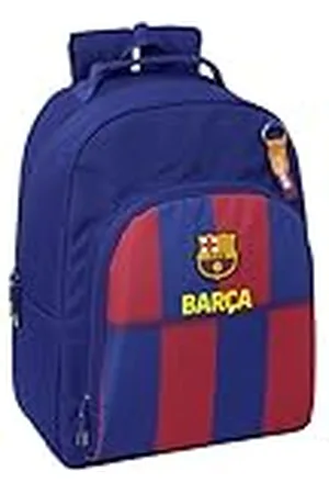 Safta F.C. BARCELONA 1ª EQUIPACIÓN 25/26 - Mochila Escolar Adaptable a Carro, Mochila, Ideal para Niños de Diferentes Edades, Cómoda y Versátil, Calidad y Resistencia, 32x15x42 cm