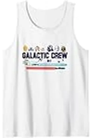 STAR WARS Galactic Crew Group Shot Big Chest Logo Camiseta sin Mangas