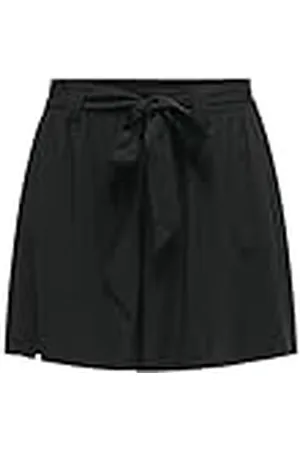 ONLY Onlnova Life Vis Jasmin Shorts Solid Bermudas, , S para Mujer