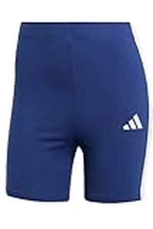 adidas Mujer Essentials 3-Stripes High Waisted Biker Shorts, , XXL