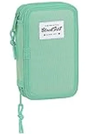 Blackfit8 Estuche Escolar con 28 Útiles Incluidos , 125x40x195mm