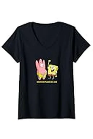 Spongebob Mujer Sponge Bob - Weekend Plans Be Like Camiseta Cuello V