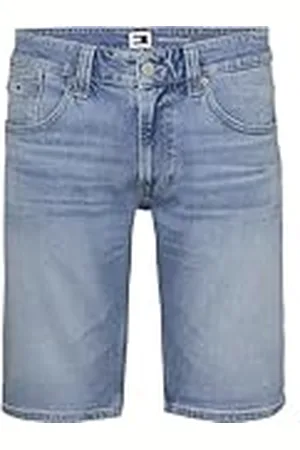 Tommy Hilfiger Vaqueros Cortos Hombre Tejido elástico, Azul (Denim Light), 31W