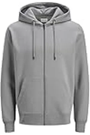 JACK & JONES Jjestar Basic Sweat Zip Hood Noos Sudadera, , M para Hombre