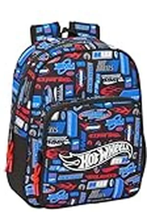 Safta HOT WHEELS - Mochila Escolar Infantil, Ideal para Niños de Diferentes Edades, Cómoda y Versátil, Calidad y Resistencia, 27x10x33 cm