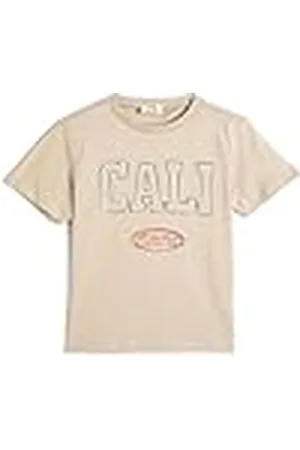 Koton T-Shirt Short Sleeve Printed Crew Neck Cotton, Camiseta niños,
