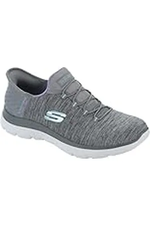 Skechers Summits Dazzling Haze - Zapatillas para Mujer, Gris Menta