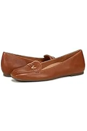 Vionic Hayes, Mocasín Plano Mujer, marrón (Tan Brown Leather), 36 EU Ancho