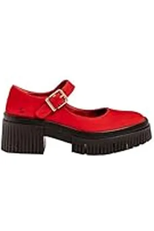Art 1373 York, Zapatos Planos Mary Jane Mujer, Red, 36 EU
