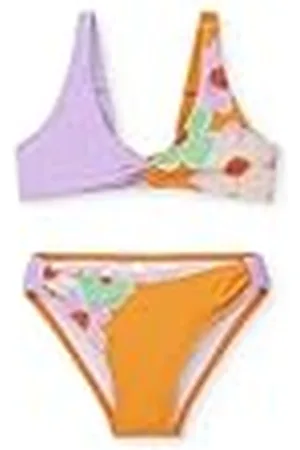 Tuc Tuc Bikini Lila Naranja niña Paradise Beach (Talla 14 años)