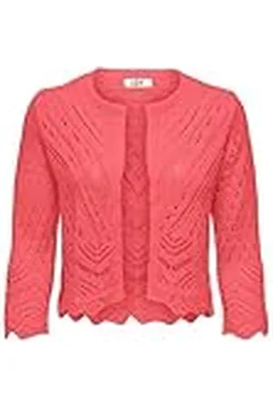 JDY Sun 3/4 Cropped Cardigan Knt Noos Ganchillo, , M para Mujer