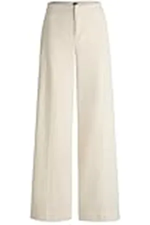 HUGO BOSS C_Tahilone-D Pantalones, , 40 para Mujer