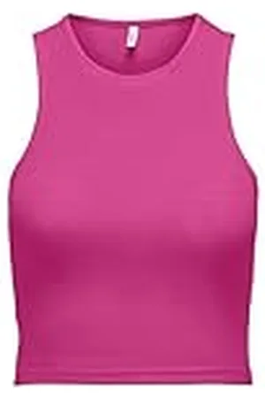 ONLY L Onlbelia S Crop Top Jrs Noos, , Mujeres