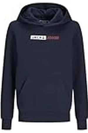 JACK & JONES JACK&JONES JUNIOR JJEPLAYER Sweat Hood Noos JNR, Sudadera con Capucha Niños,
