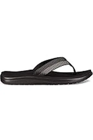 Teva Sandalia VOYA Flip, Pantuflas Hombre, Gris (Vori Black Gray Vgbr), 42 EU