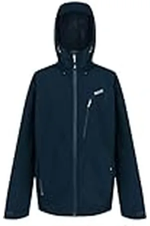 Regatta Birchdale Isotex Hi-Tech - Chaqueta impermeable y transpirable para hombre, marino, L