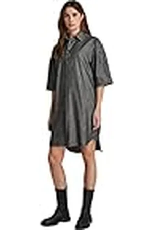 G-Star Para Mujer Vestido Shirt Short Sleeve, , XS