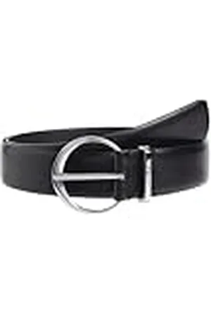 Calvin Klein Must RND Buckle Belt 3.0 K60K612212 Cinturón Fijo, , 105 para Mujer