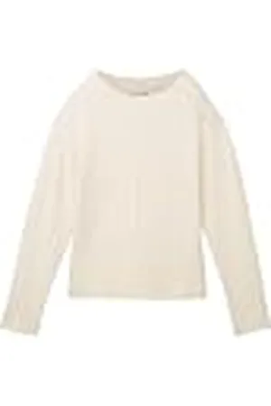 TOM TAILOR 1038706 Suéter, 17573-Soft Beige Melange, XL para Mujer