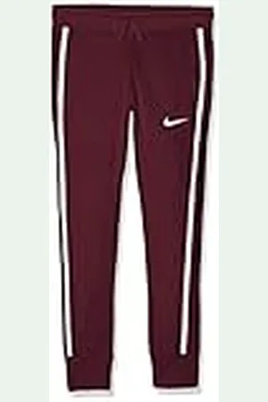 Nike G NSW Jersey Pantalones, Niñas, Rojo (Bordeaux/White), S