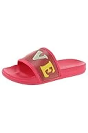 De Fonseca Bambina A Fascia PVC con Scritta Love, Suola In Eva, Ciabatte Da Mare, Mule, , 30 EU